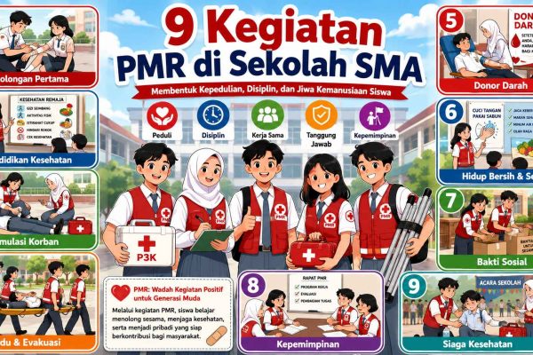 9 Kegiatan PMR di Sekolah SMA yang Bermanfaat