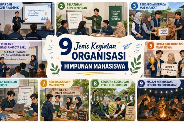 9 Jenis Kegiatan Organisasi Himpunan Mahasiswa
