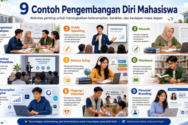 9 Contoh Pengembangan Diri Mahasiswa