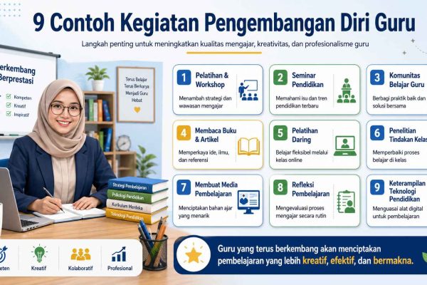 9 Contoh Kegiatan Pengembangan Diri Guru
